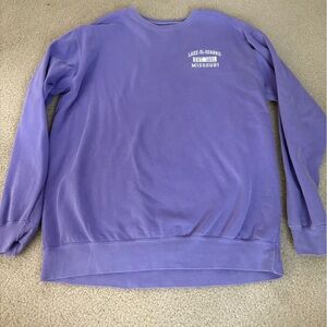 Purple Crewneck Sweater